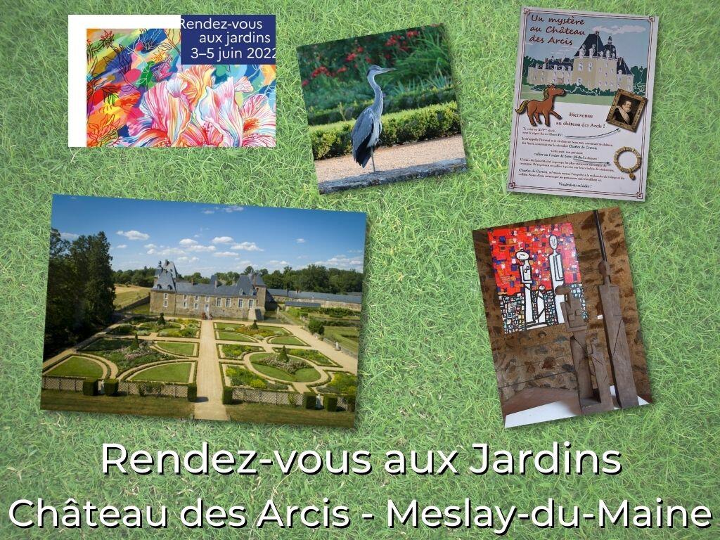 RDV Aux Jardins aux Château des Arcis
