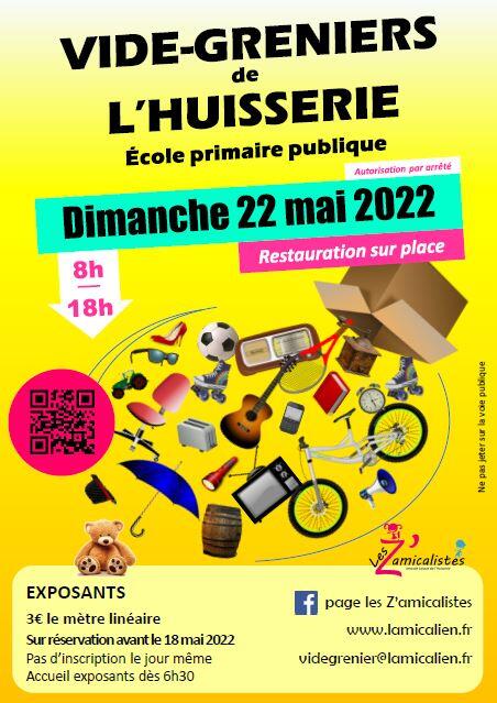 Vide greniers de l'huisserie