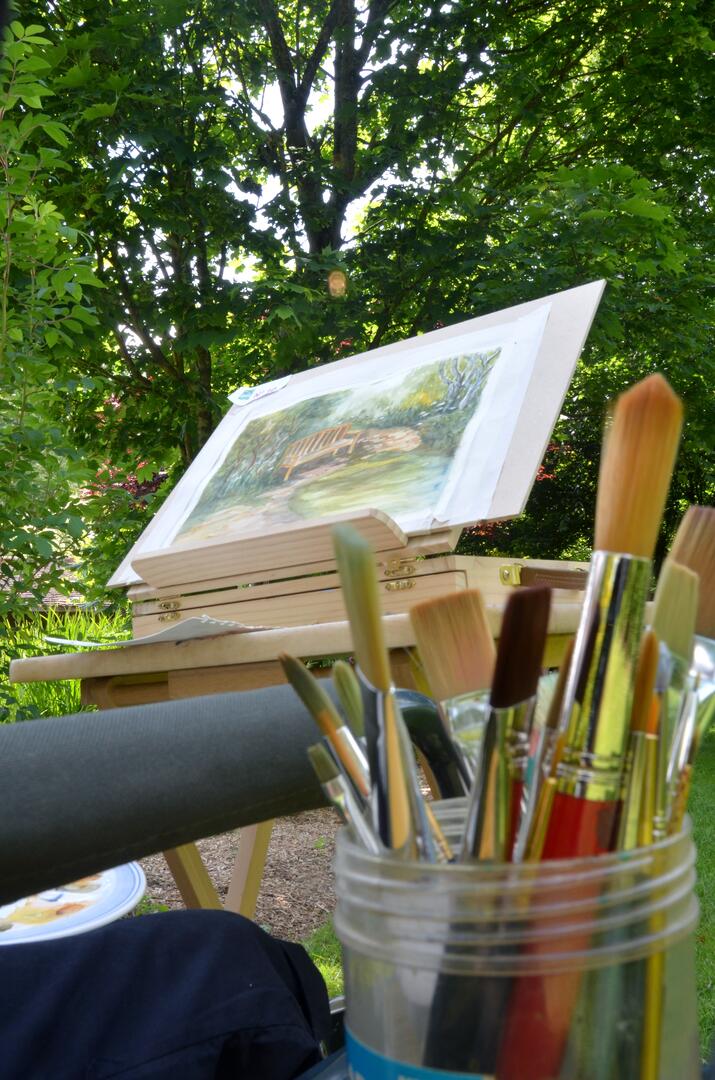 animation peintres aux jardins