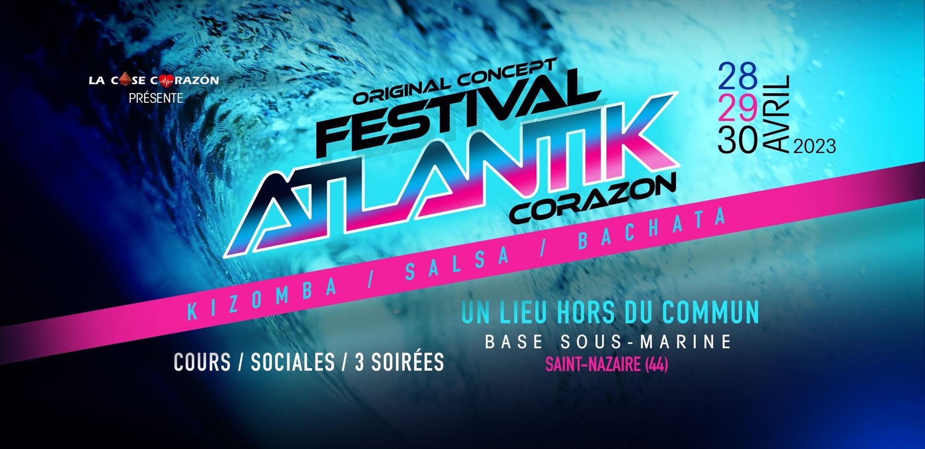 Bannière Festival Atlantik Corazon
