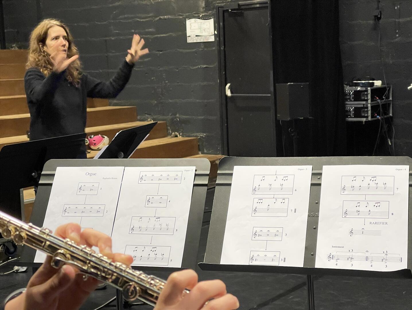 Master-classe avec Raphaèle Biston