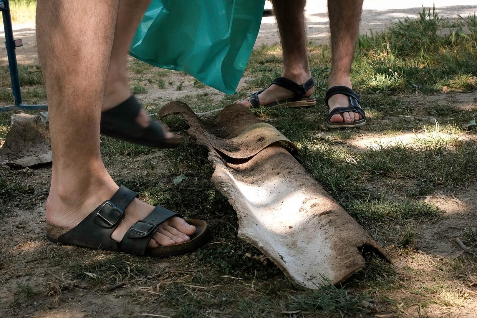 Ramassage de déchets EduCoserre 2022