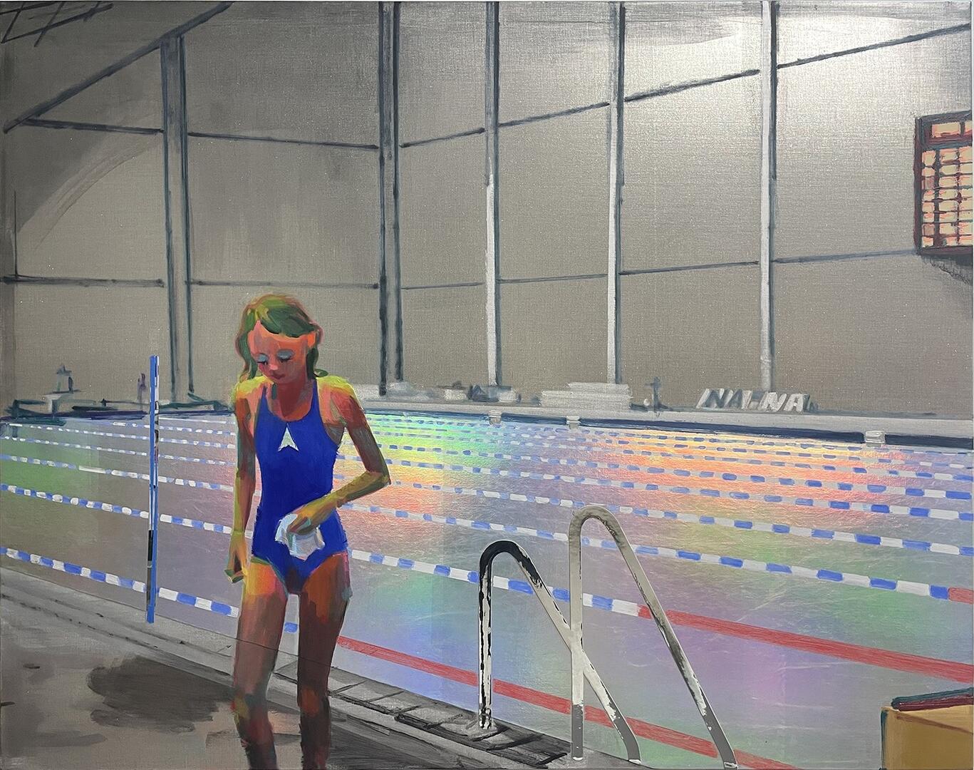 Nina Childress, Petite nageuse, 2023.