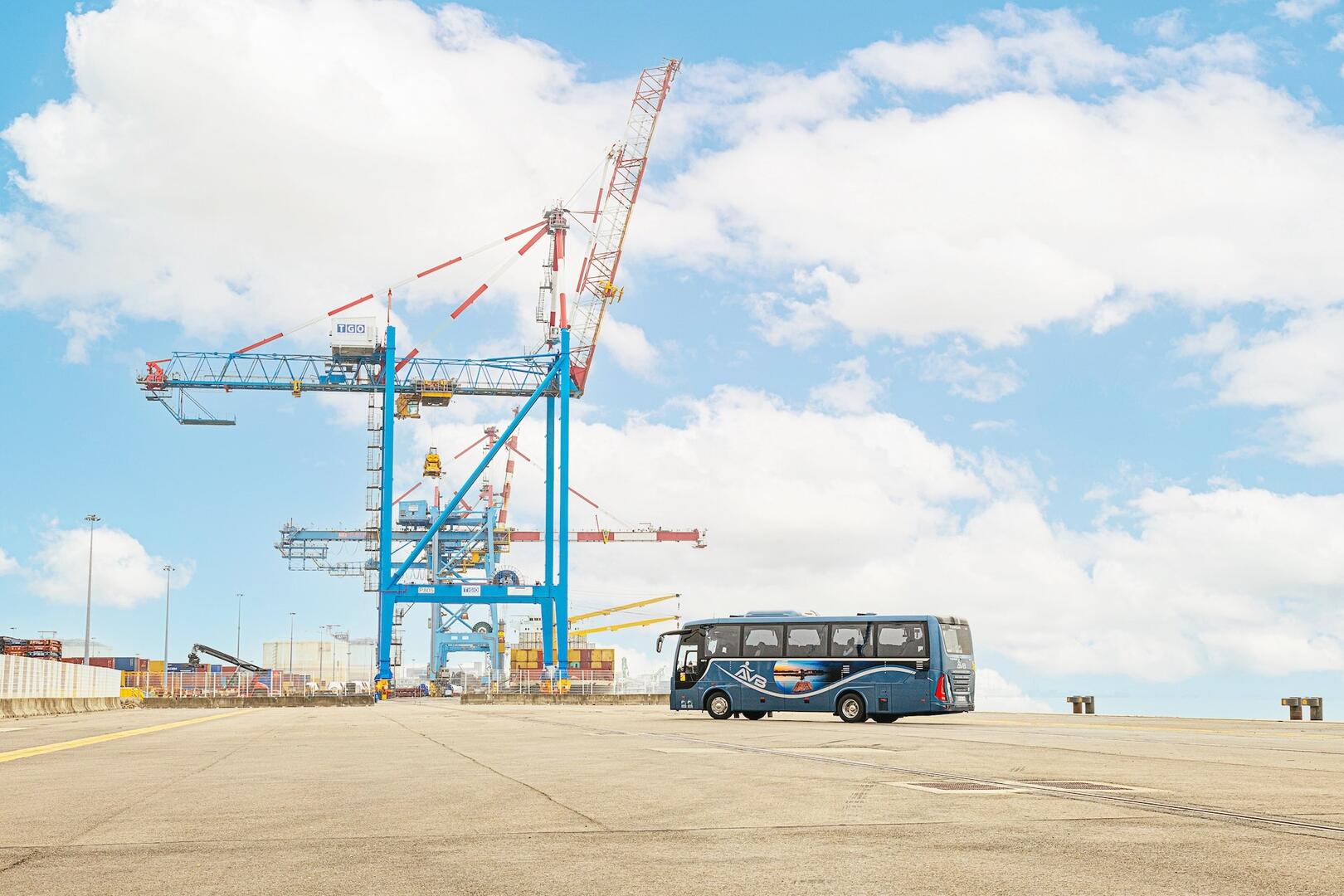 Visite du Grand Port Maritime de Saint-Nazaire