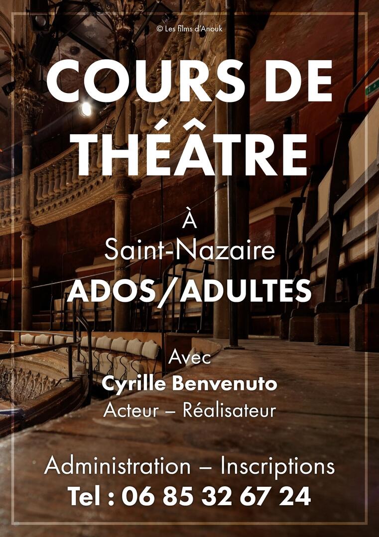 Cours de théâtre à Saint-Nazaire