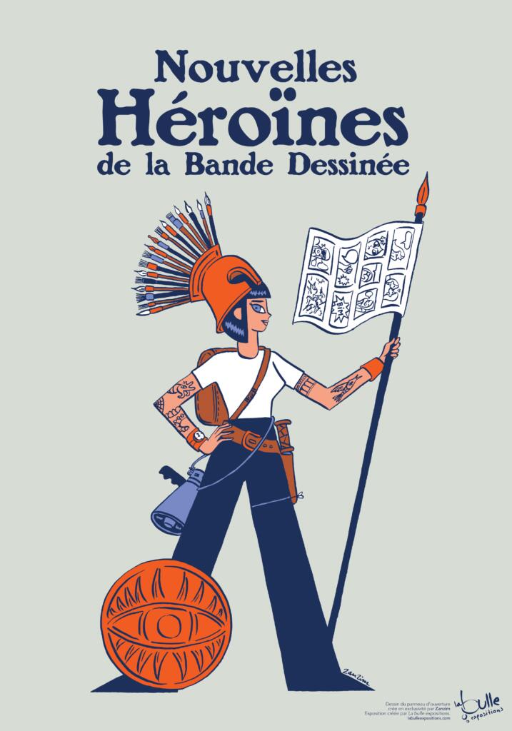 Nouvelles héroïnes de la bande dessinée