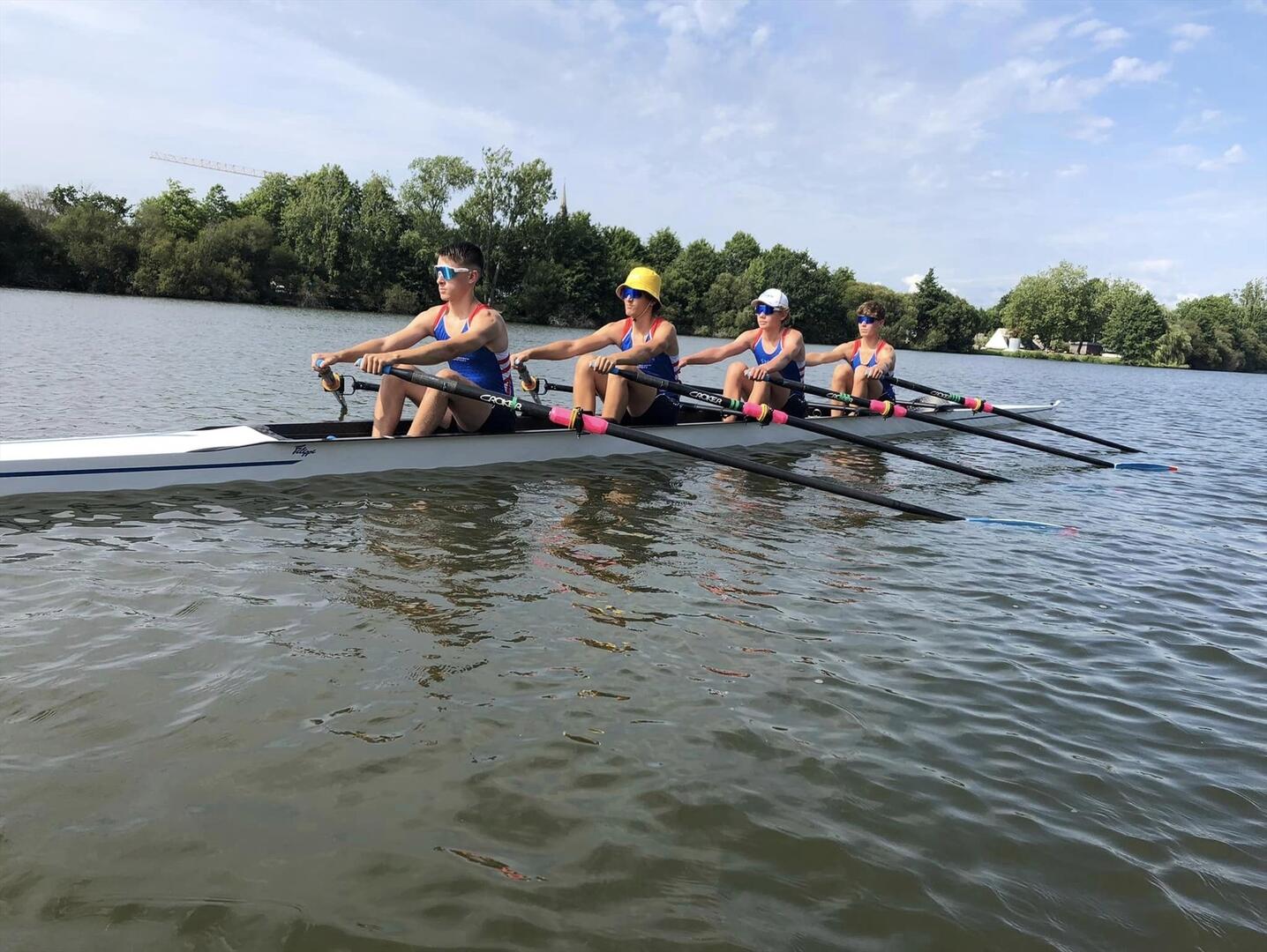 L'équipage J16 à l'entrainement sur le Bois Joalland