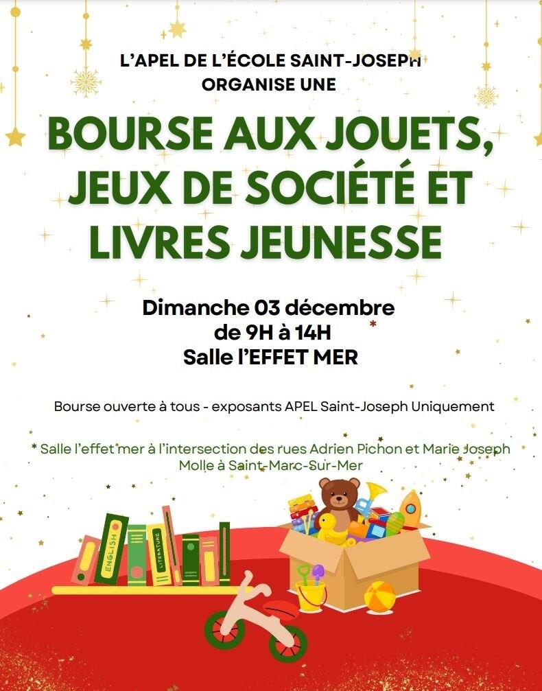 Affiche bourse jouets