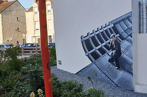 Fresque à Méan-Penhoët