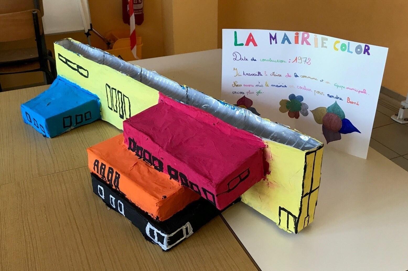 Exposition travaux d'élèves