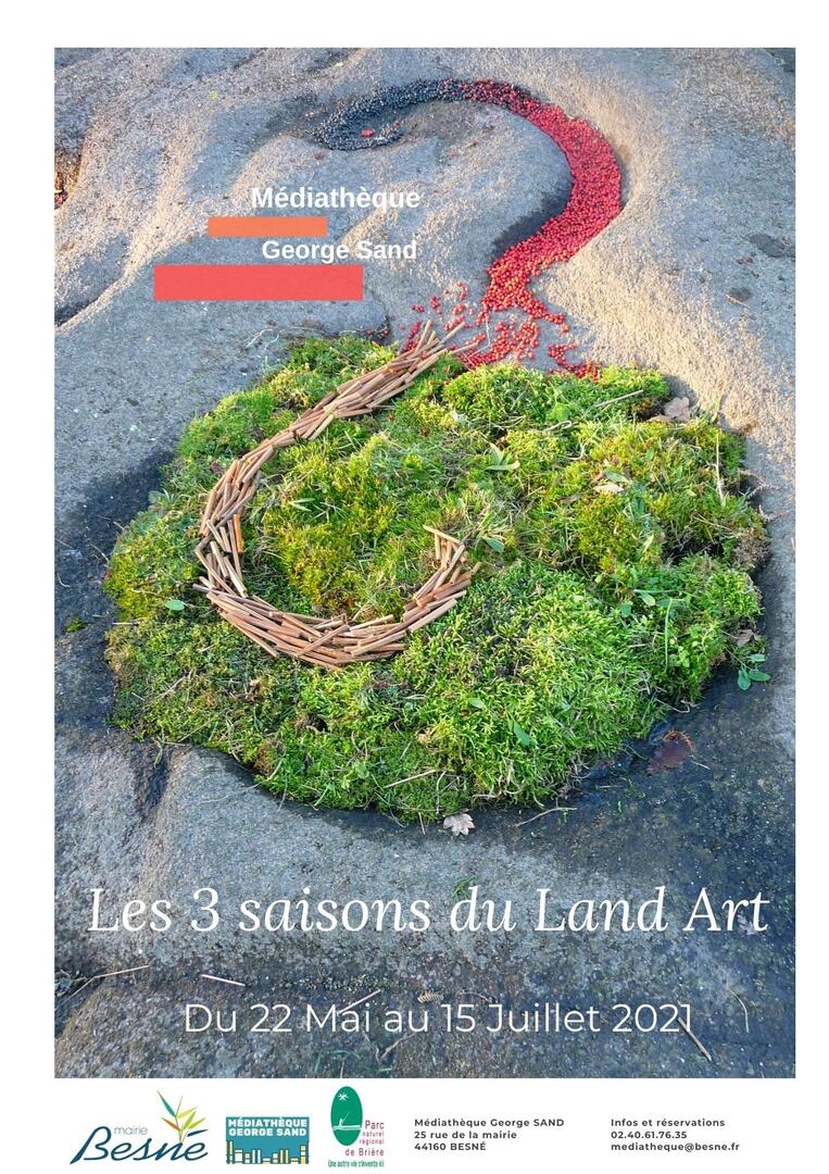 Les 3 saisons du Land Art