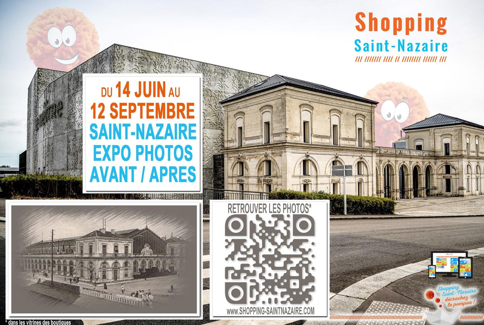 Expo photos Saint-Nazaire Avant/Après