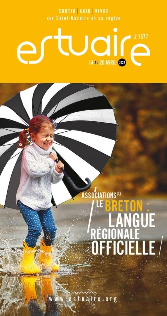 Page de couverture d'Estuaire d'avril 2021