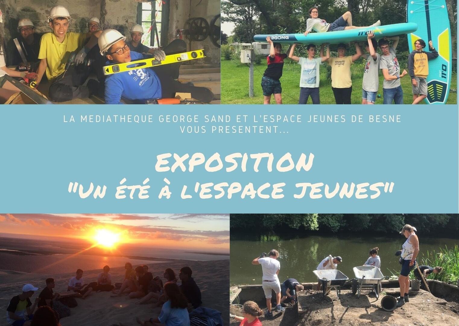 Exposition Un été à l'Espace jeunes