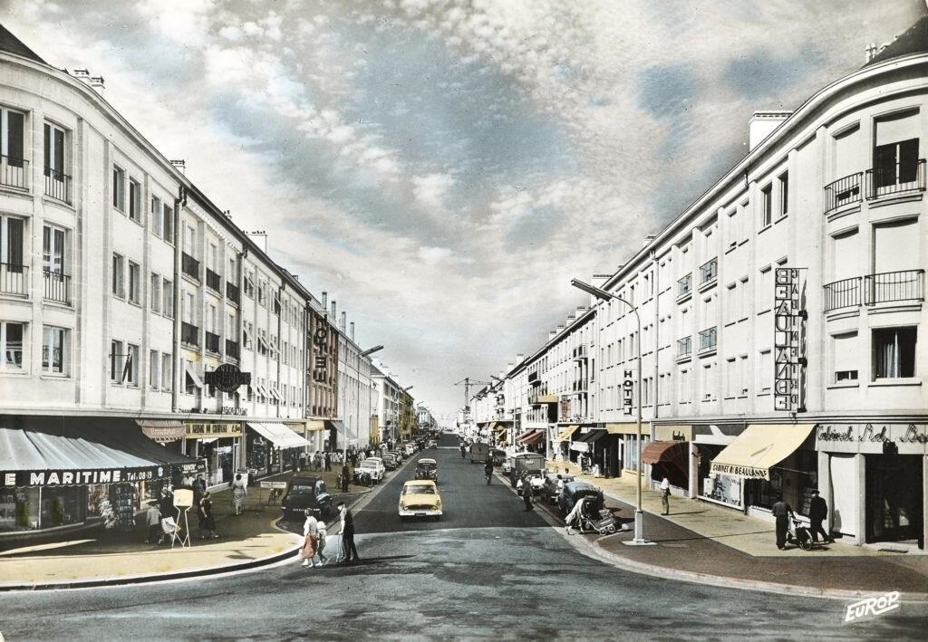 Saint-Nazaire dans les années 1950-1960