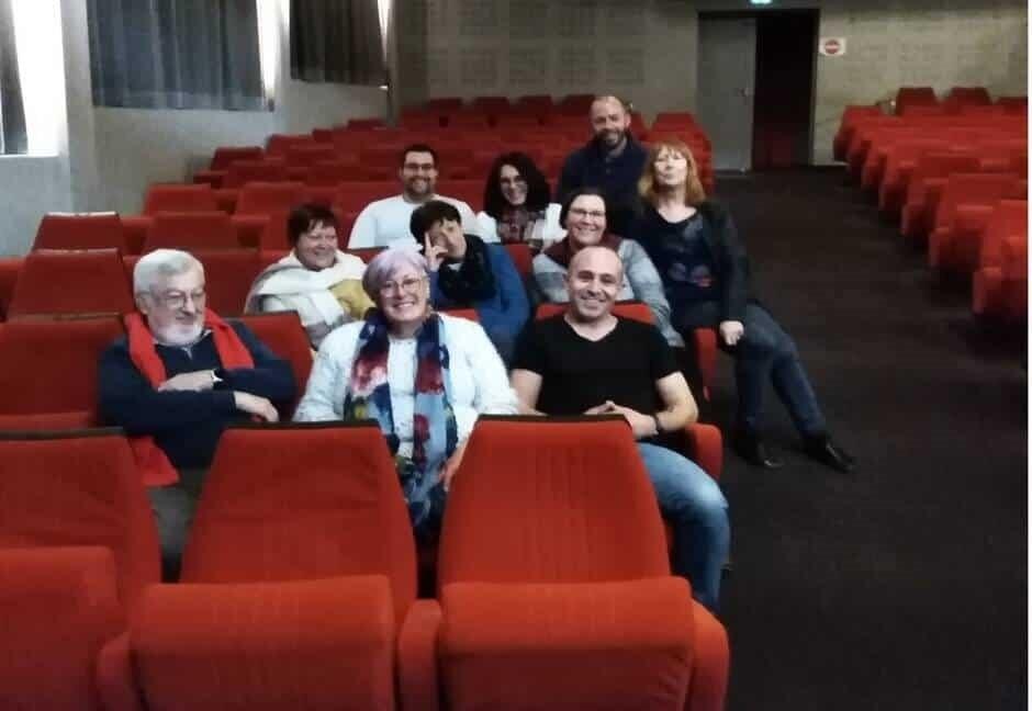 Une partie de la Troupe Rêve de Loire