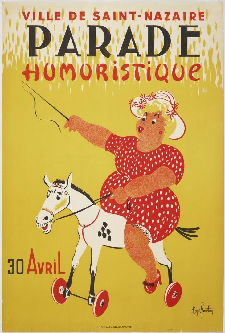 Affiche parade humoristique