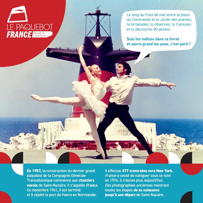 Livret-jeu sur l'exposition sur le Paquebot France