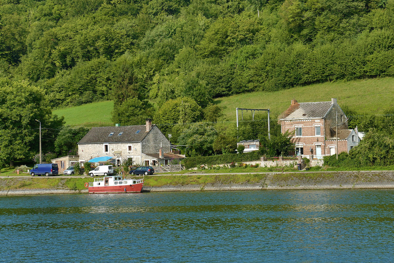 Huy - Val Mosan - Croisière vers Namur