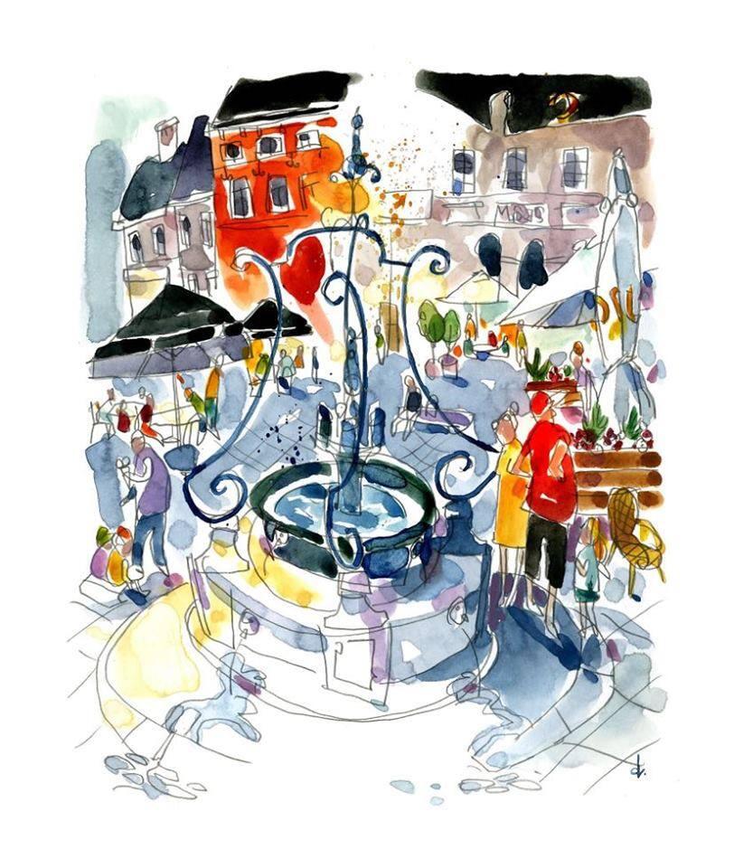 Croquis urbains