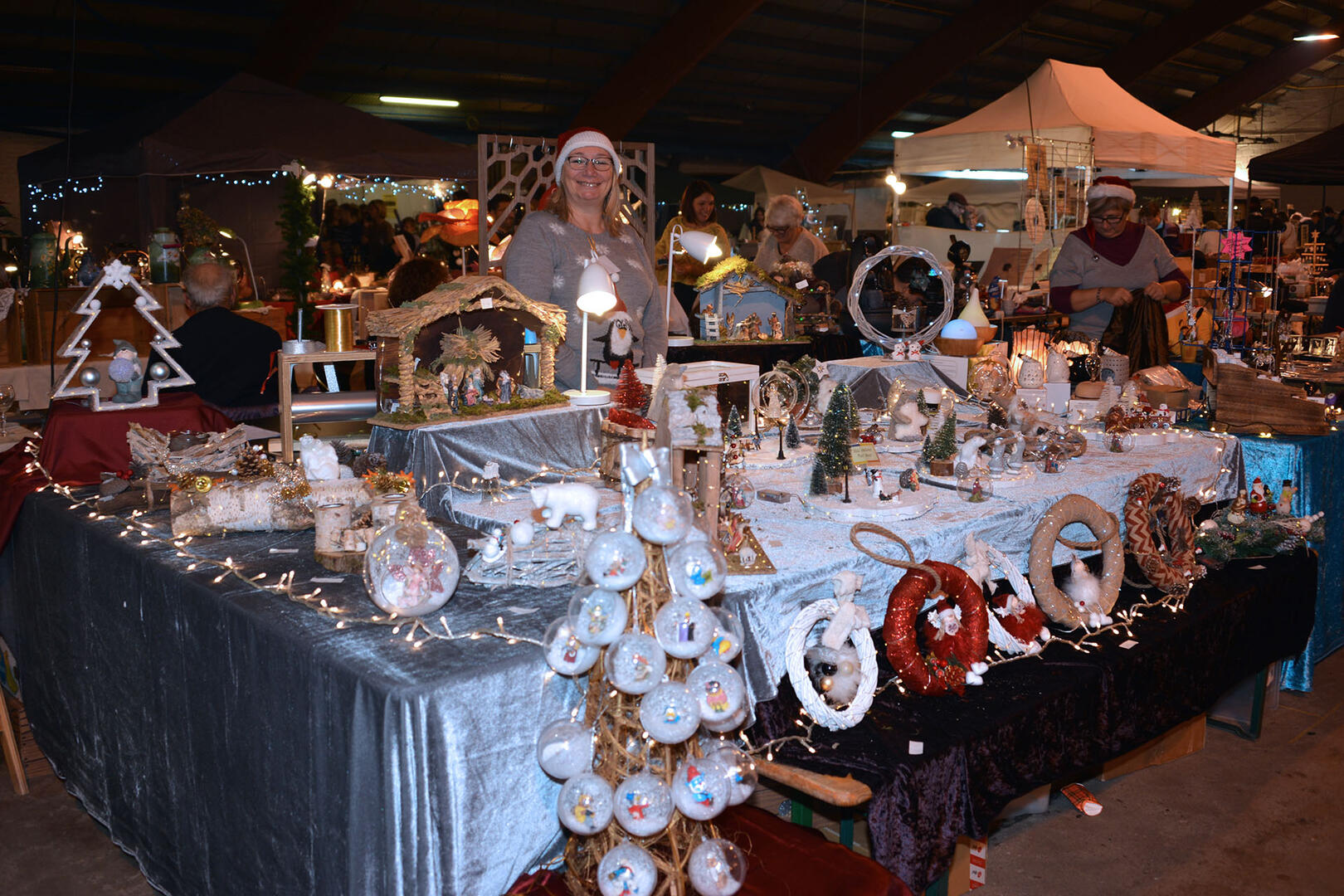 Marché Noël - Hannut - Stand Marché Noël Hannut