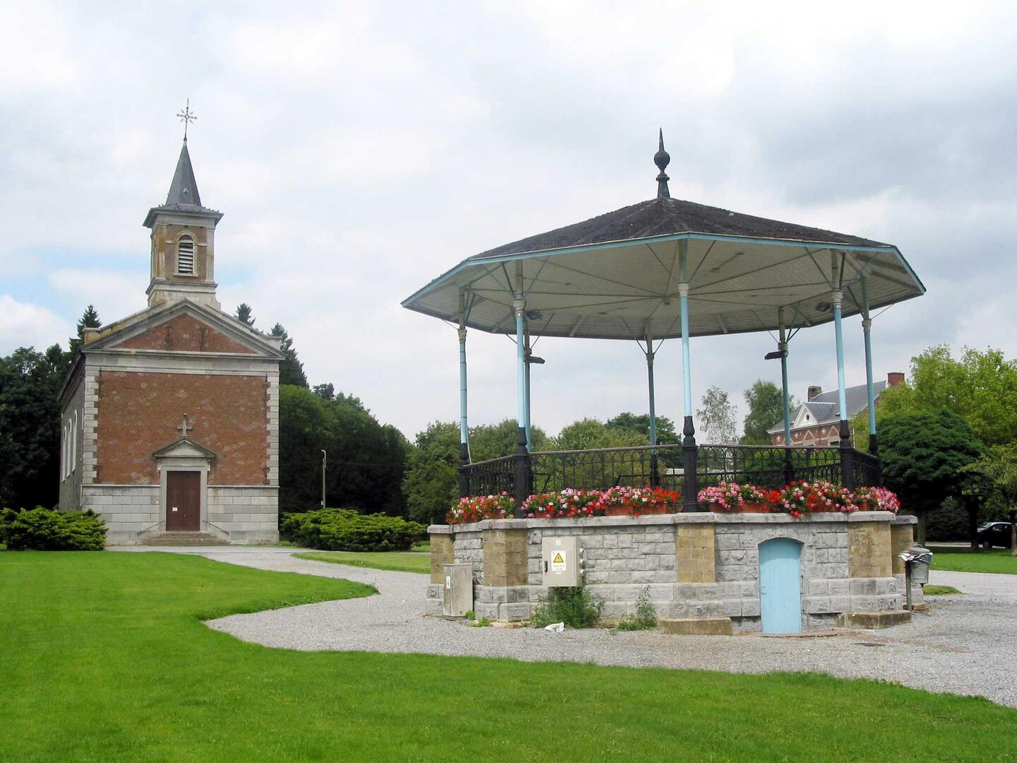 Kiosque à Marchin