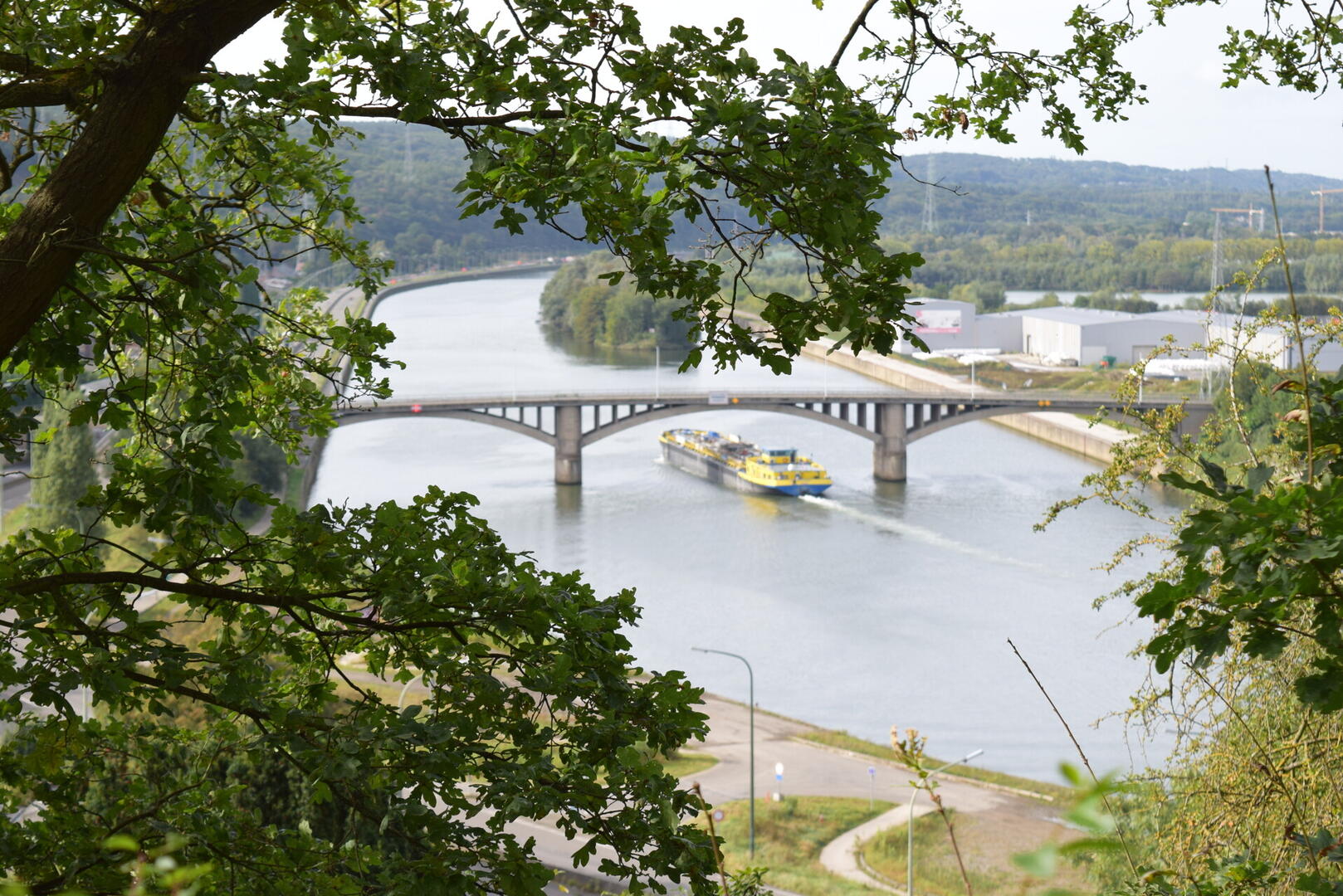 Vue sur la meuse