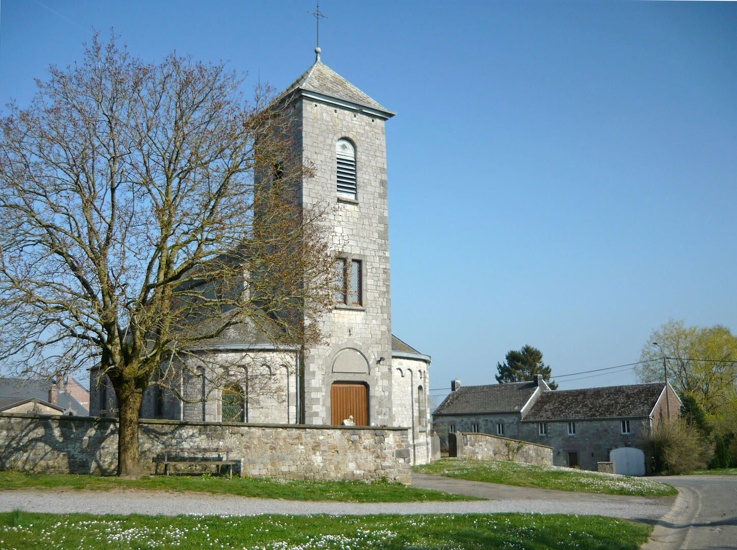 Eglise de Bois vue de face