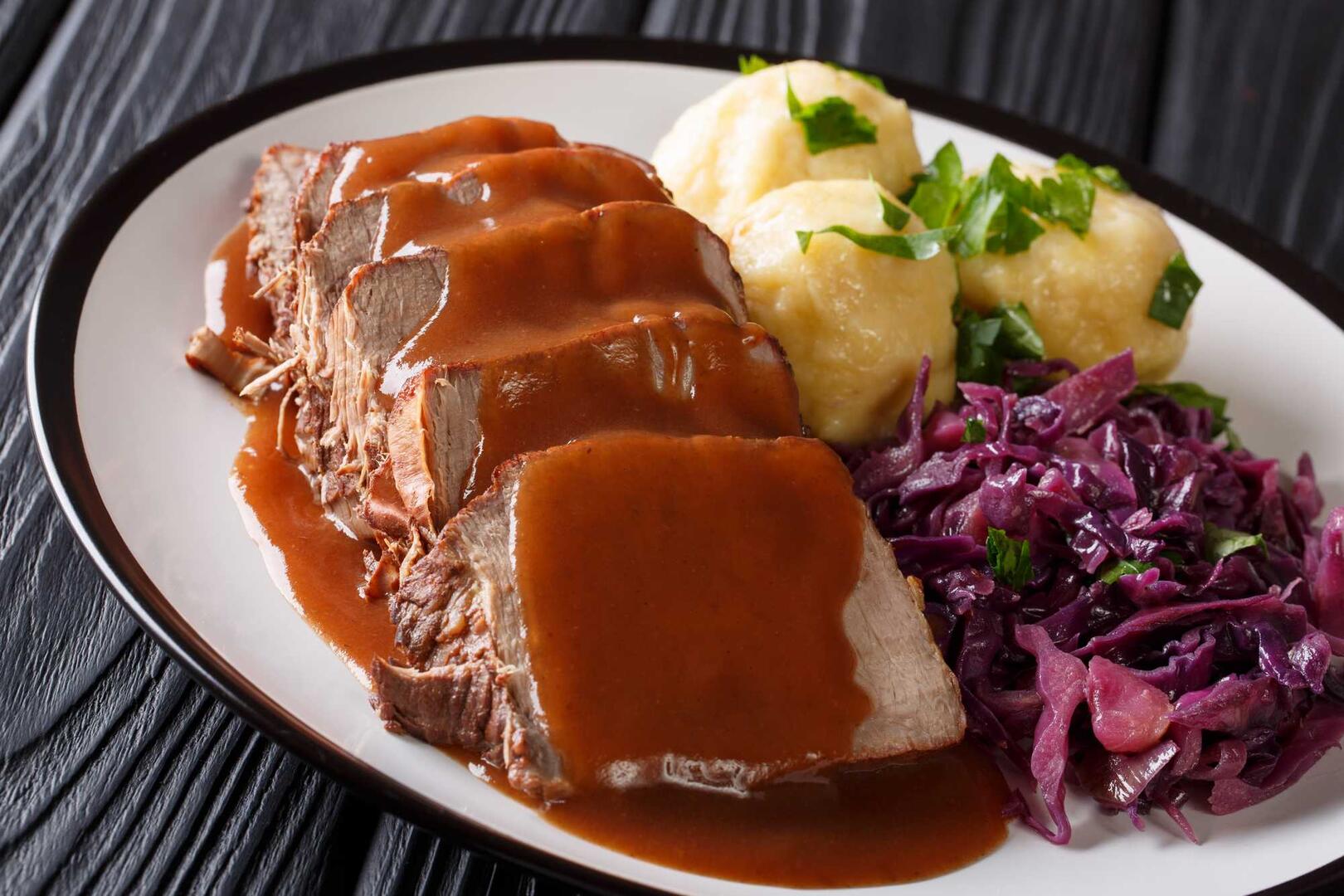 Plats en sauce