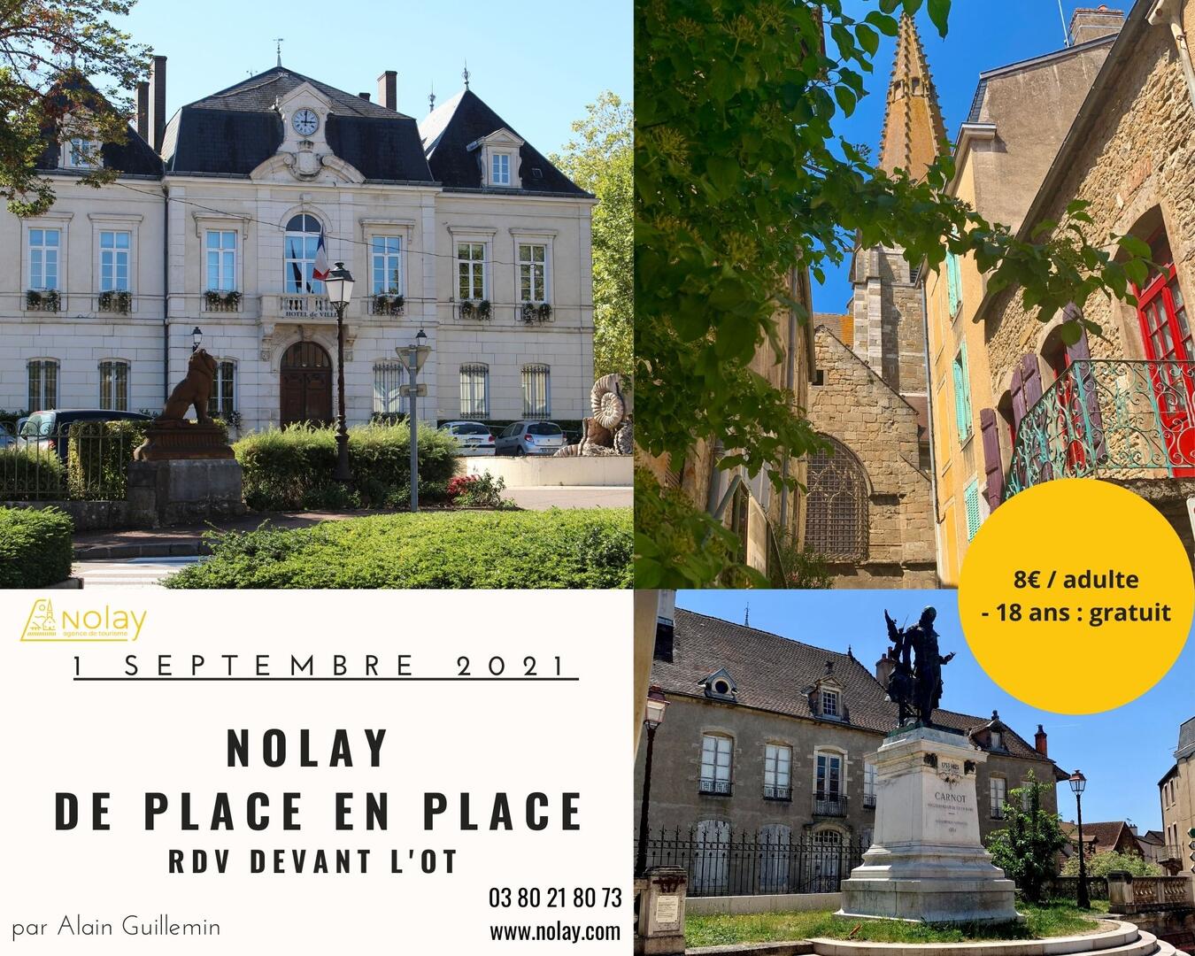 Visite estivales de Noaly