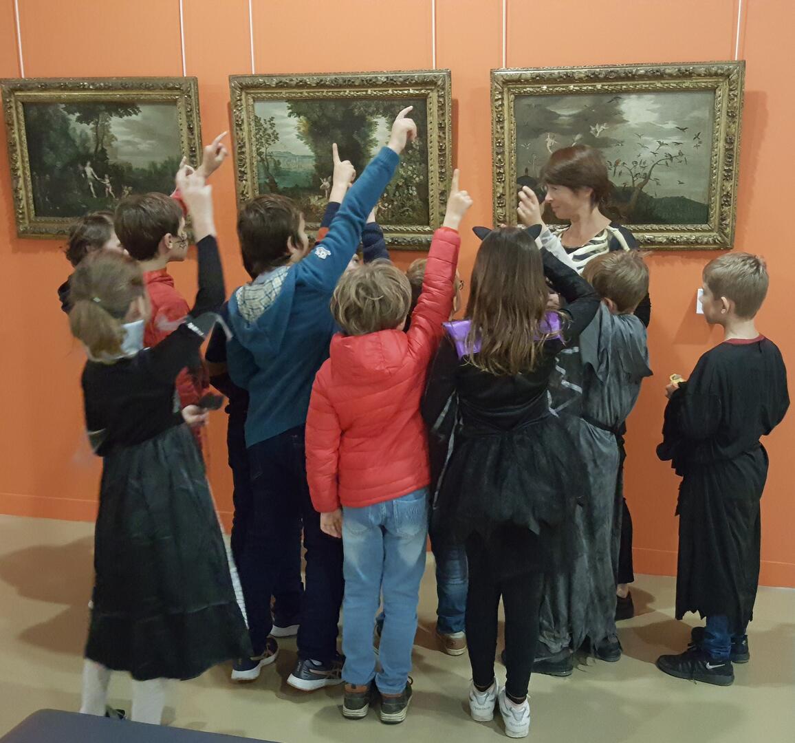 Halloween visite atelier musée de Beaune 2