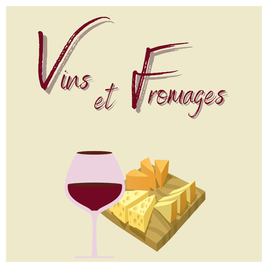 Visuel Dégustation vin et fromage