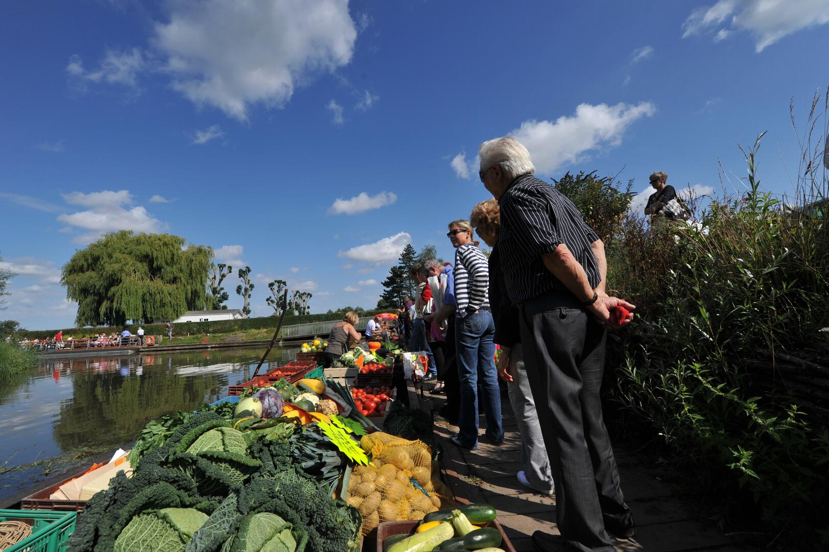 Marché sur l'eau Marais Isnor 2011 CLAIRMARAIS © Photo Carl Office de Tourisme de la Région de Saint-Omer (2)