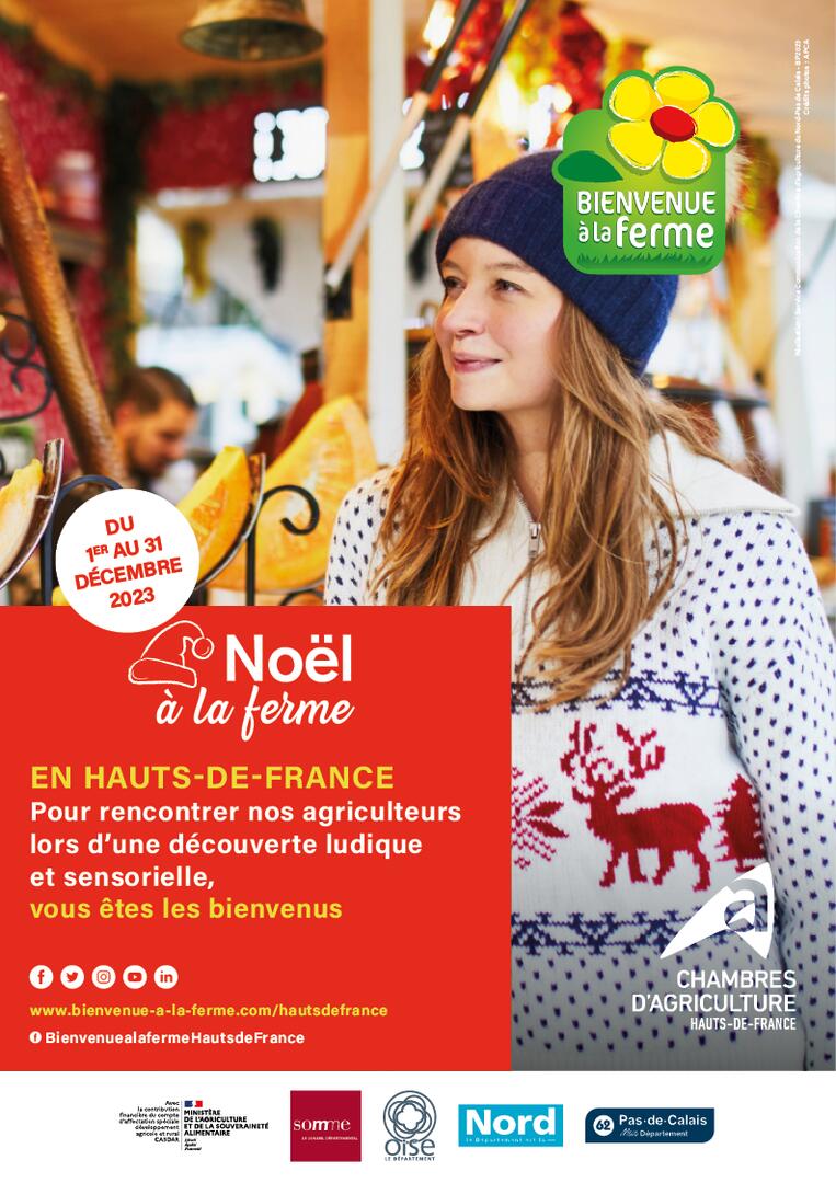 AFFICHE A4 V - NOEL A LA FERME 2023