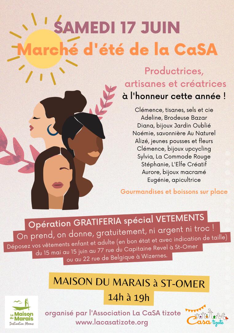 Affiche marché été 2023_17 juin