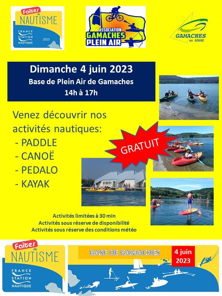 060423 - GAMACHES - Faites du Nautisme