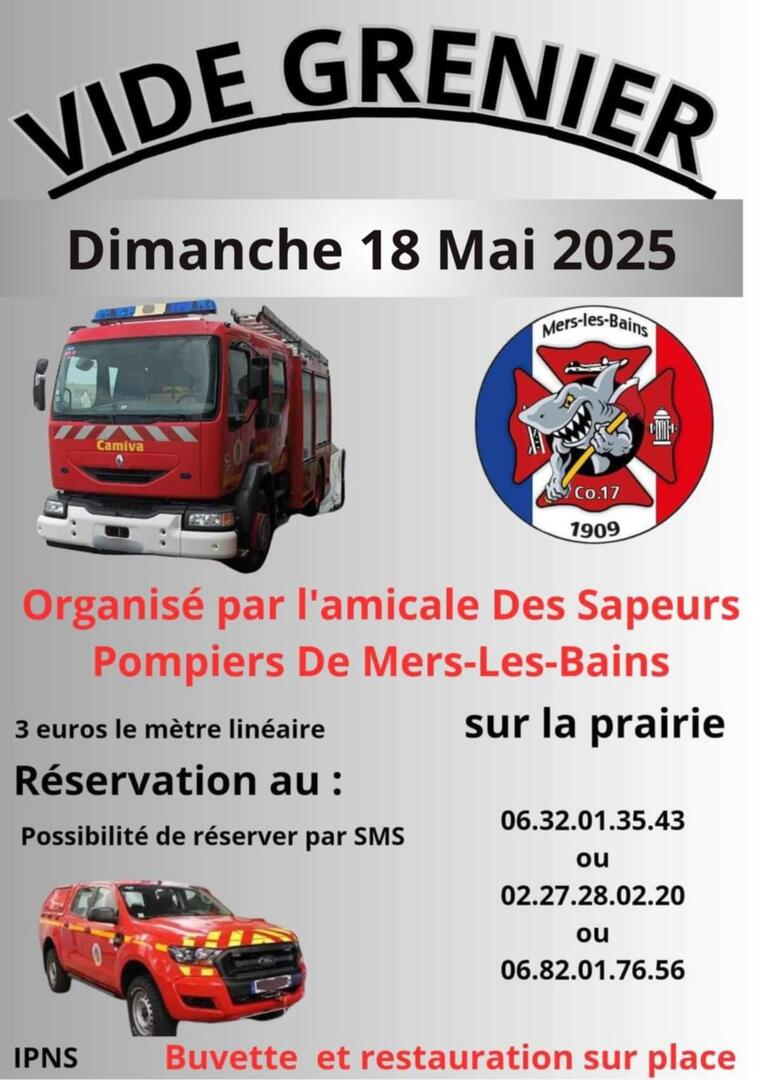 vide grenier 18 mai mers