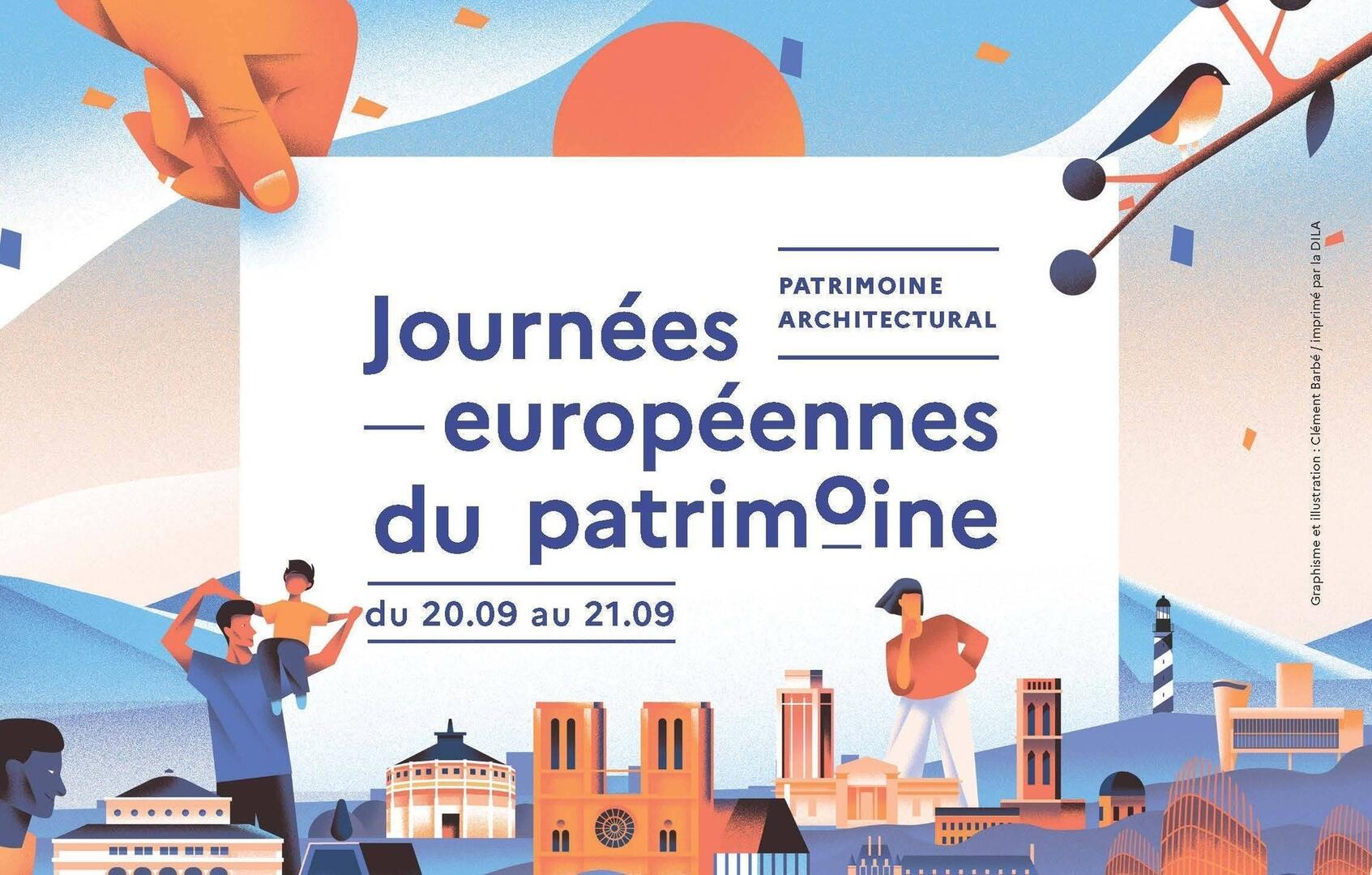 affiche officielle JEP 2025 - Clément Barbé