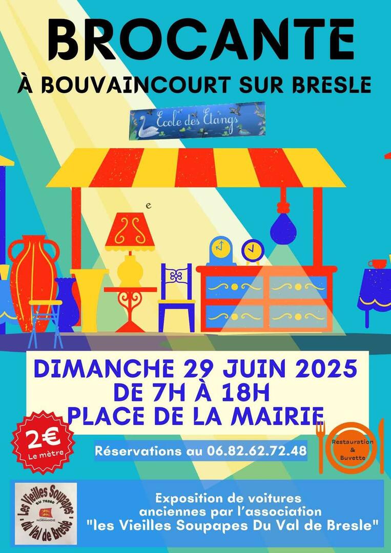 brocante 29 juin bouvaincourt
