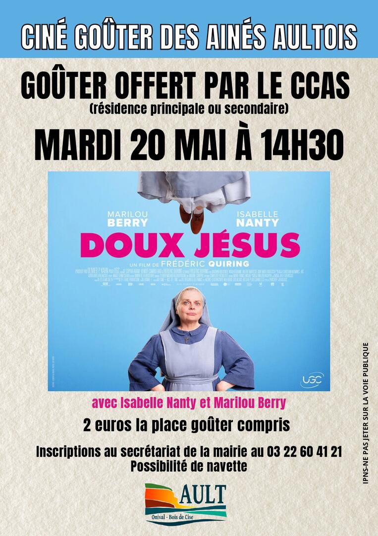ciné gouter mardi 20 mai