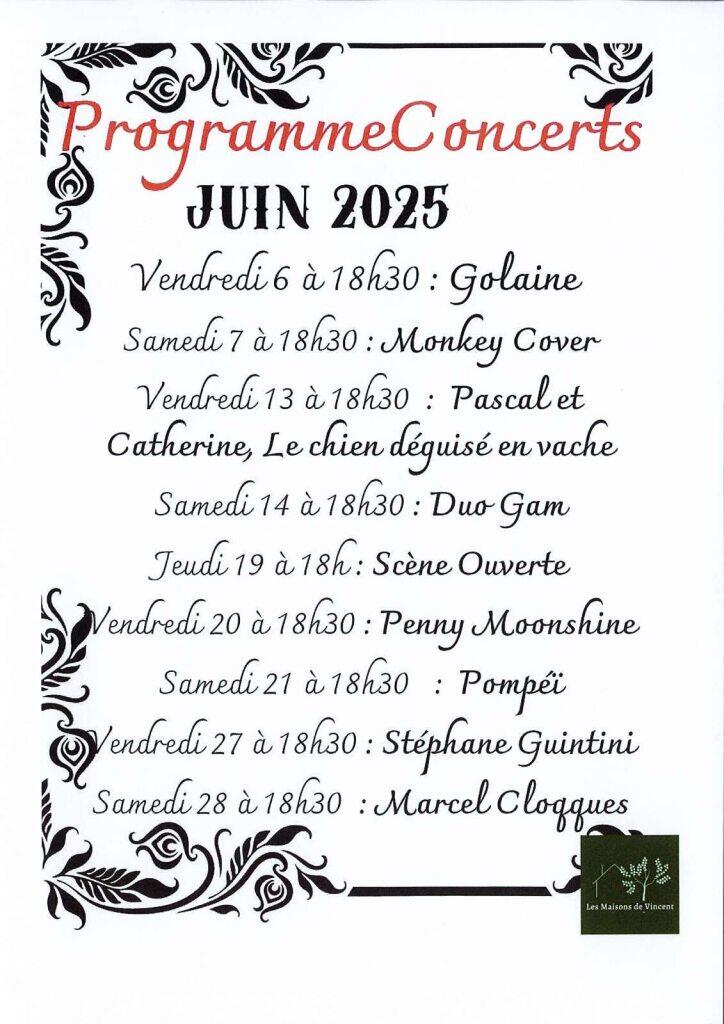 programme épicerie de jeannot JUIN