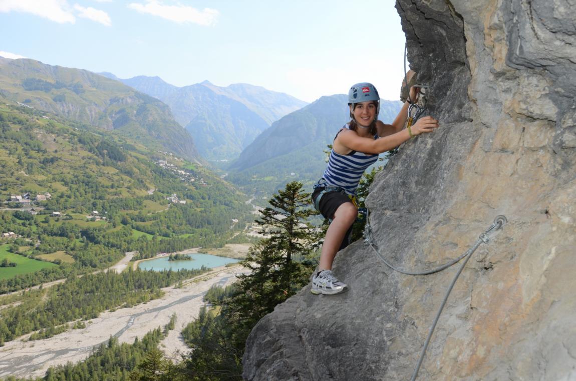 Via Ferrata du Rocher d'Arthouze à Orcières