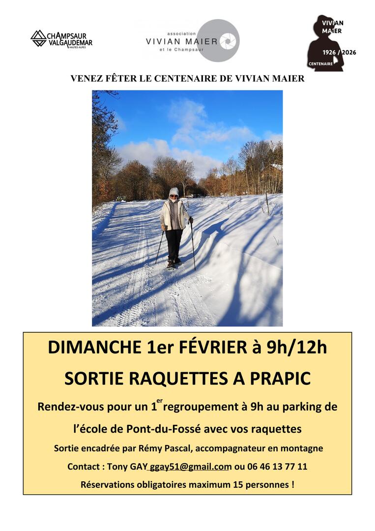 Sortie raquette à Prapic_Saint-Jean-Saint-Nicolas