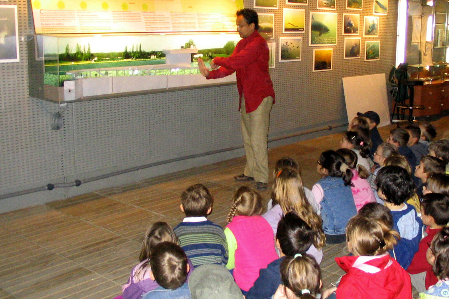 Visite de groupe scolaire