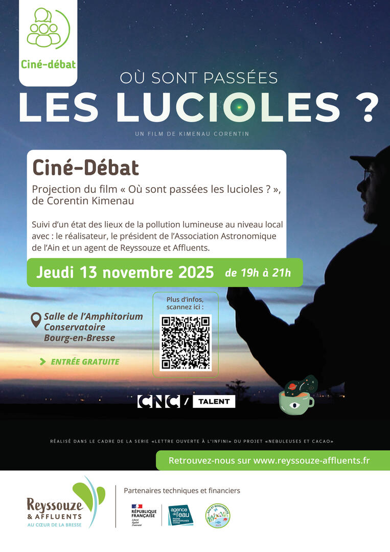 Ciné-débat "Où sont passées les lucioles ?"_Bourg-en-Bresse