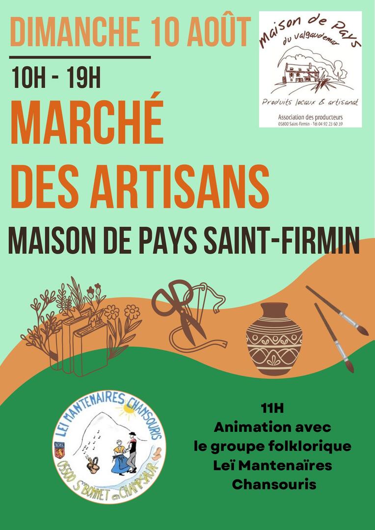 Marché des artisans_Saint-Firmin