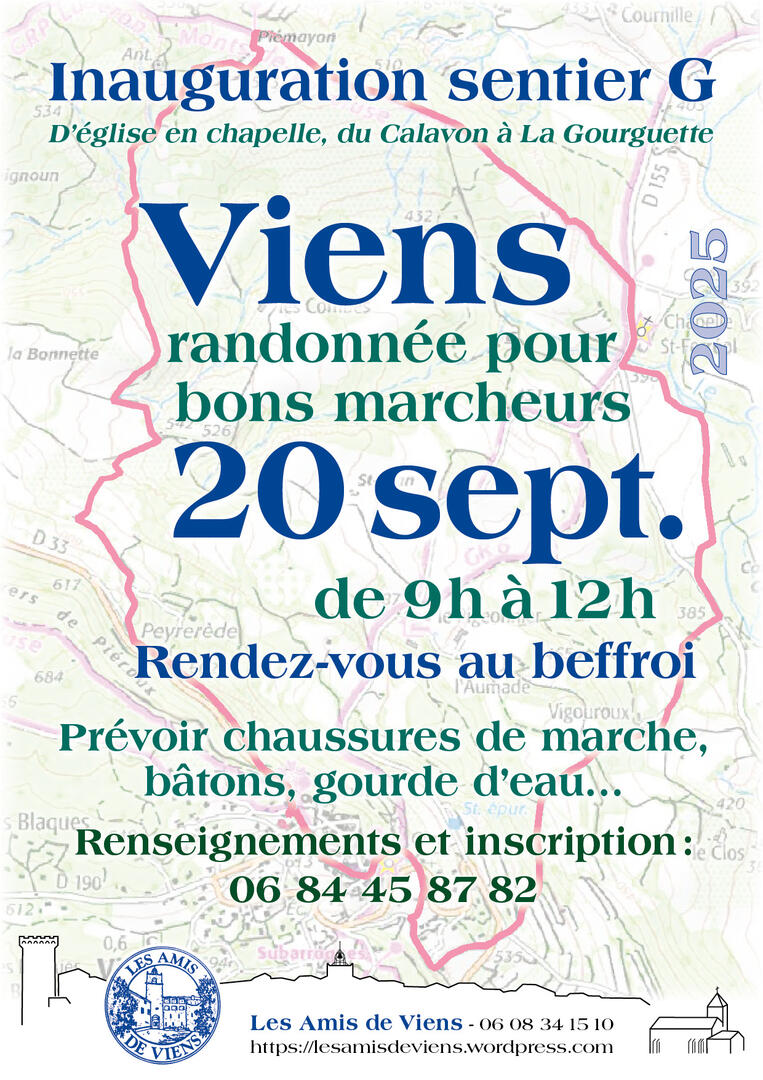 Journées du Patrimoine - Balade sur les sentiers de Viens_Viens