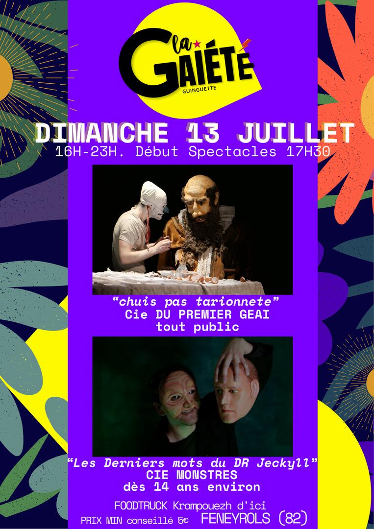 UN DIMANCHE de Spectacles à la Gaieté