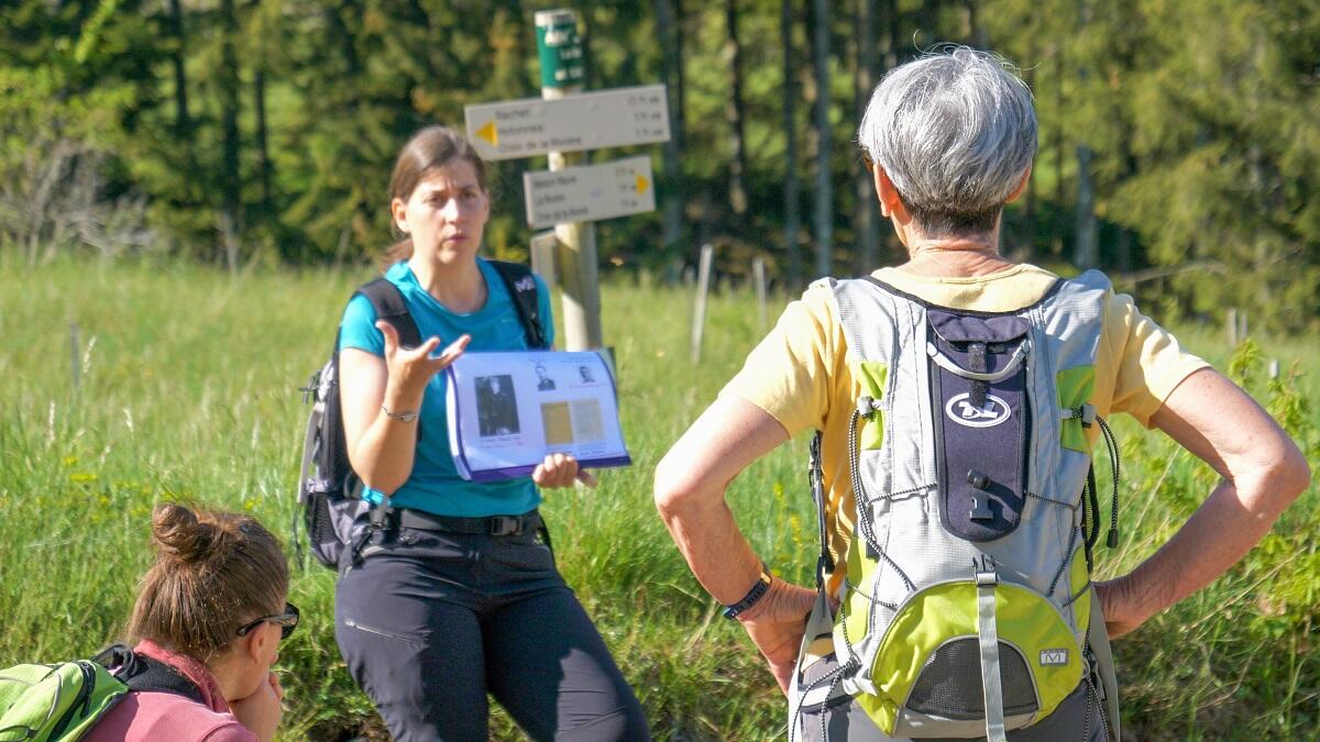 Histoires de résistance, randonnée commentée du sentier du maquis sur le Plateau de Retord