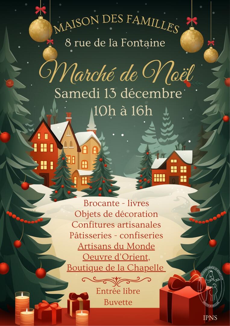 Marché de Noël de la Maison des familles_Montluçon